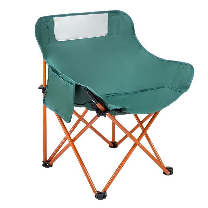 Women's folding chair with comfortable backrest and cup holder Bowlift