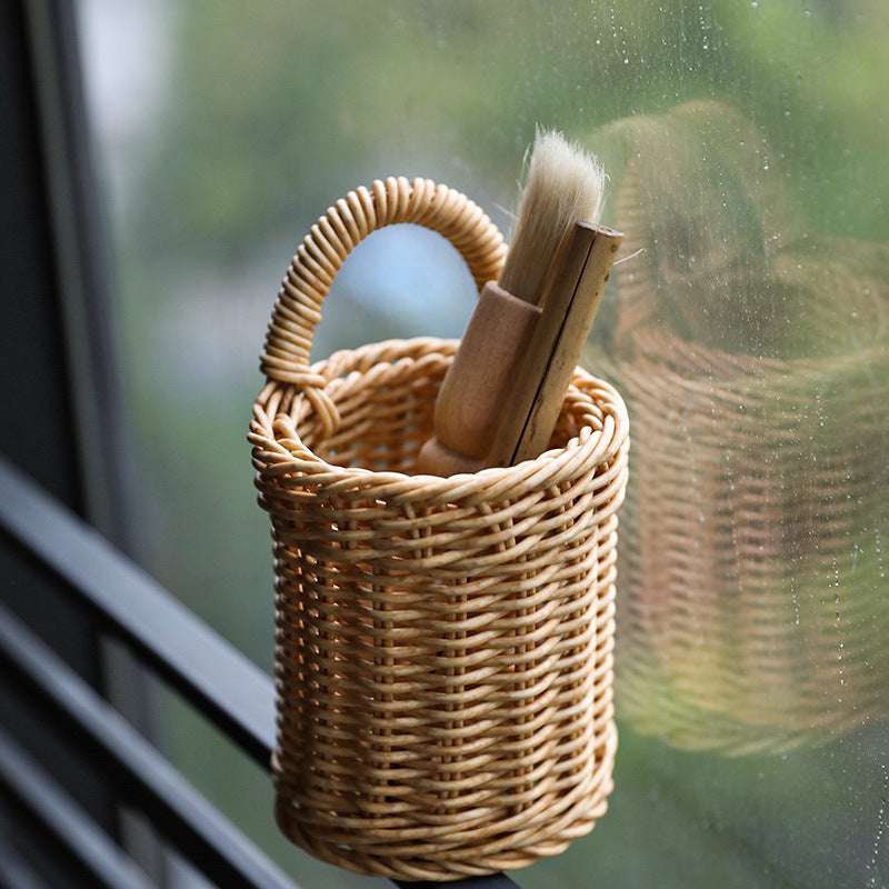 Handwoven Functional Storage Basket Bowlift