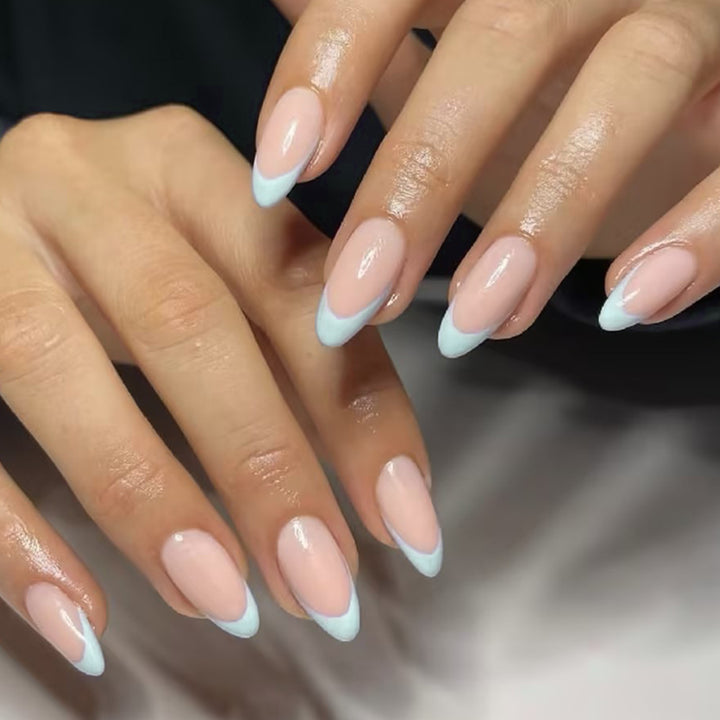 French Tip Elegant Gel Nail Design Bowlift
