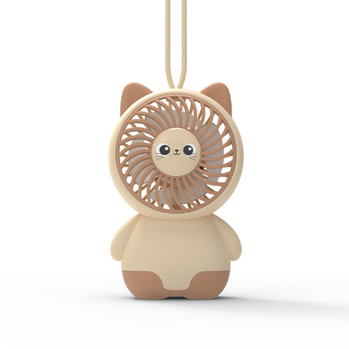 Ladies portable handy mini fan in creative cat design Bowlift