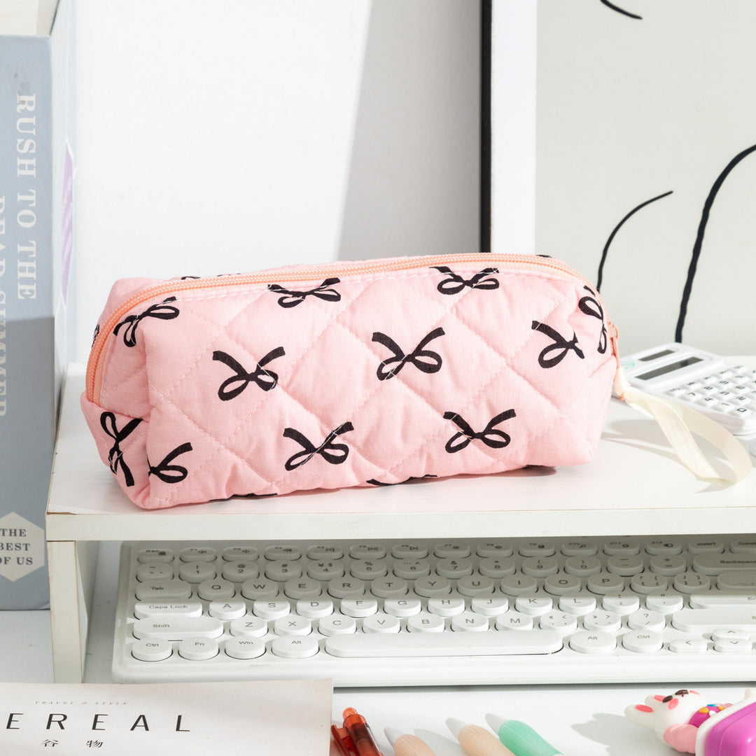 Quilted Scissors Print Pencil Case Bowlift