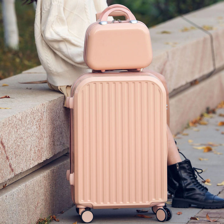 Dual-Compartment Hard-Shell Luggage Set Bowlift
