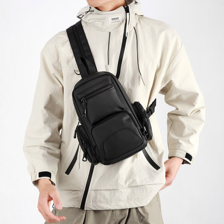 Multi-Pocket Versatile Sling Bag Bowlift