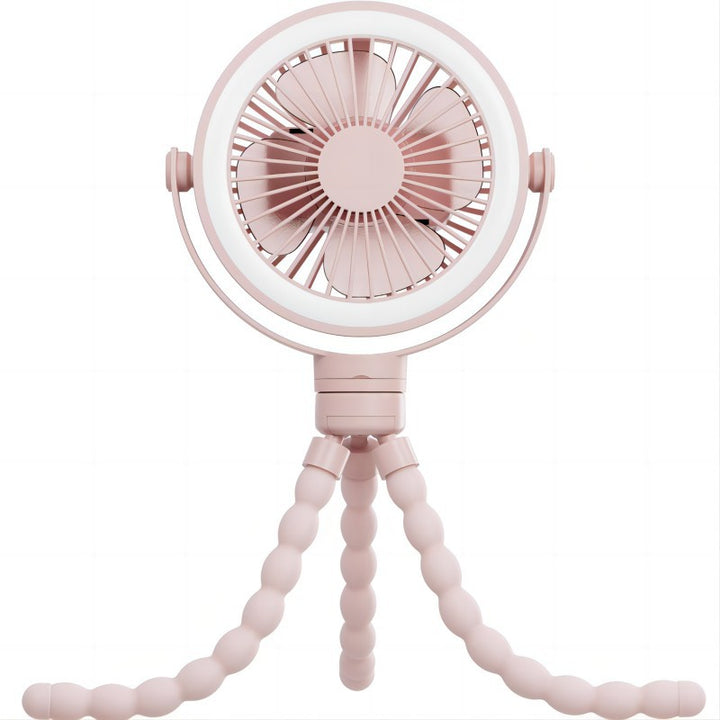 Men's portable fan with flexible tripod Bowlift