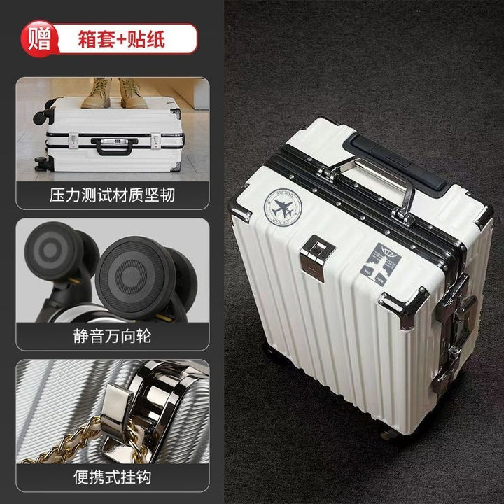 Hard-shell travel suitcase with spacious interior and high-quality rolling system Bowlift