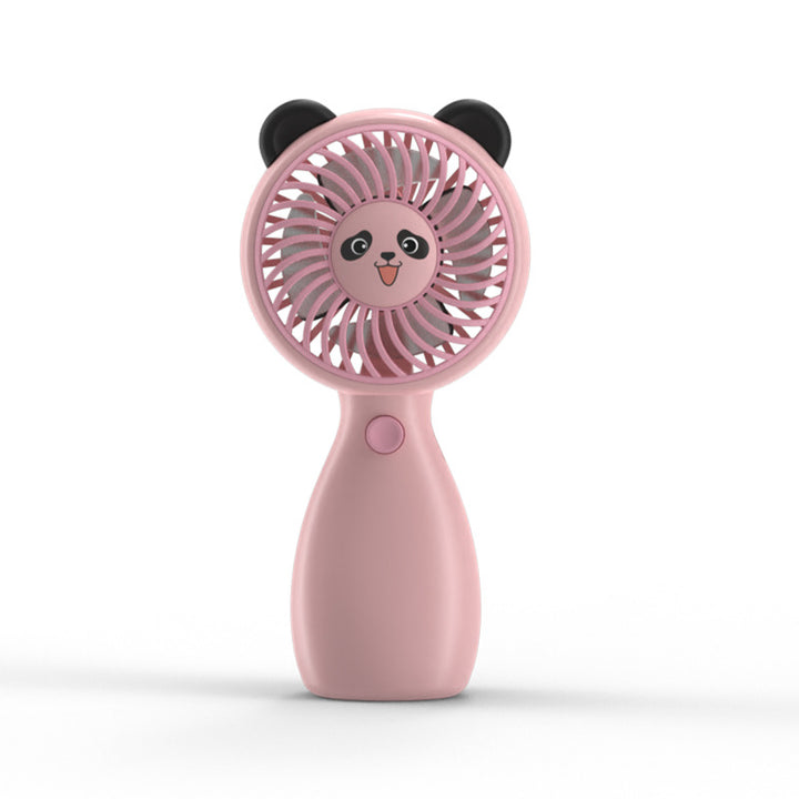 Women's Portable Mini Hand Fan in Cute Animal Design Bowlift