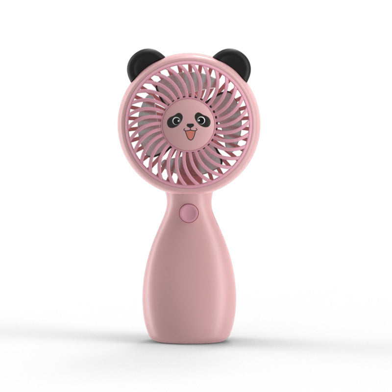 Cute Animal-Themed Portable Handheld Fan Bowlift