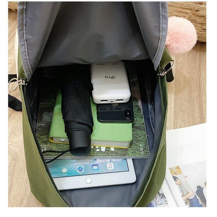 Cute Animal-Themed Backpack Set Bowlift