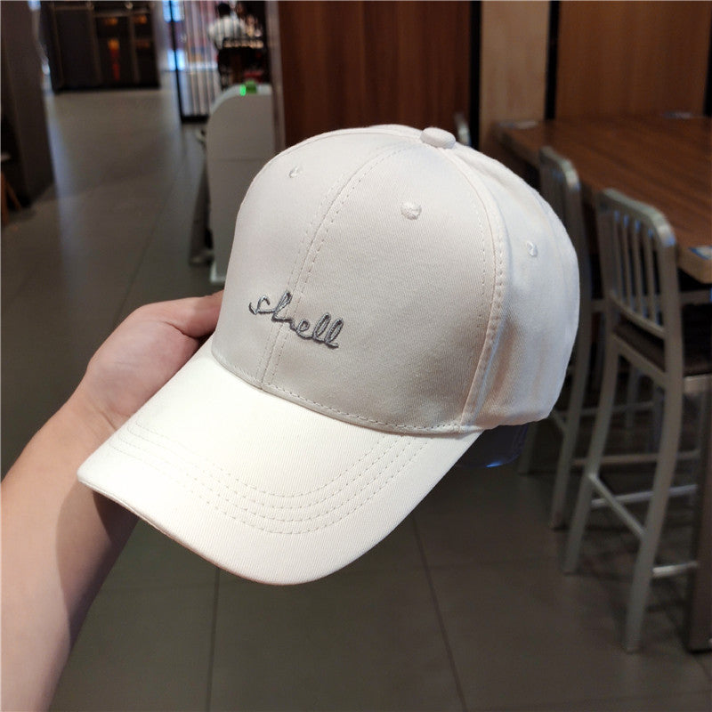 Women's Casual Cotton Embroidered Cap Bowlift