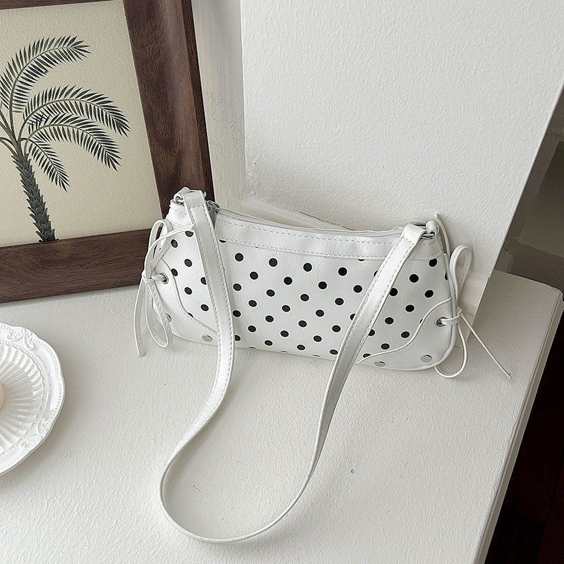 WoPolka Dot Pattern Mini Handbag Bowlift