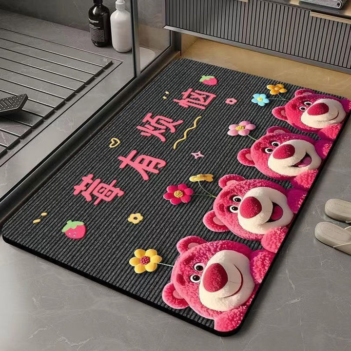 Cartoon-Themed Indoor Mat