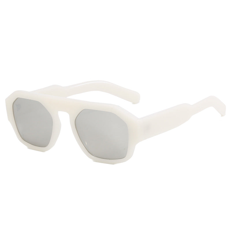 Ladies fashionable geometric sunglasses Bowlift