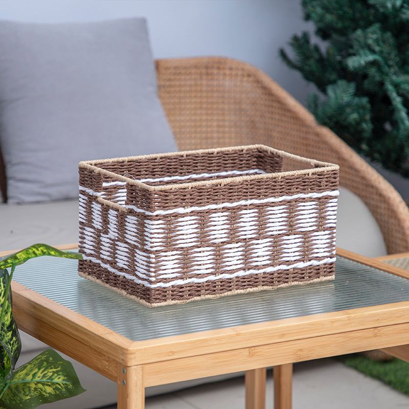 Woven Rectangular Storage Tray Bowlift