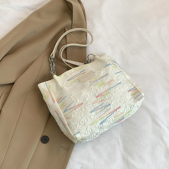 WoColorful Embroidered Hobo Bag Bowlift