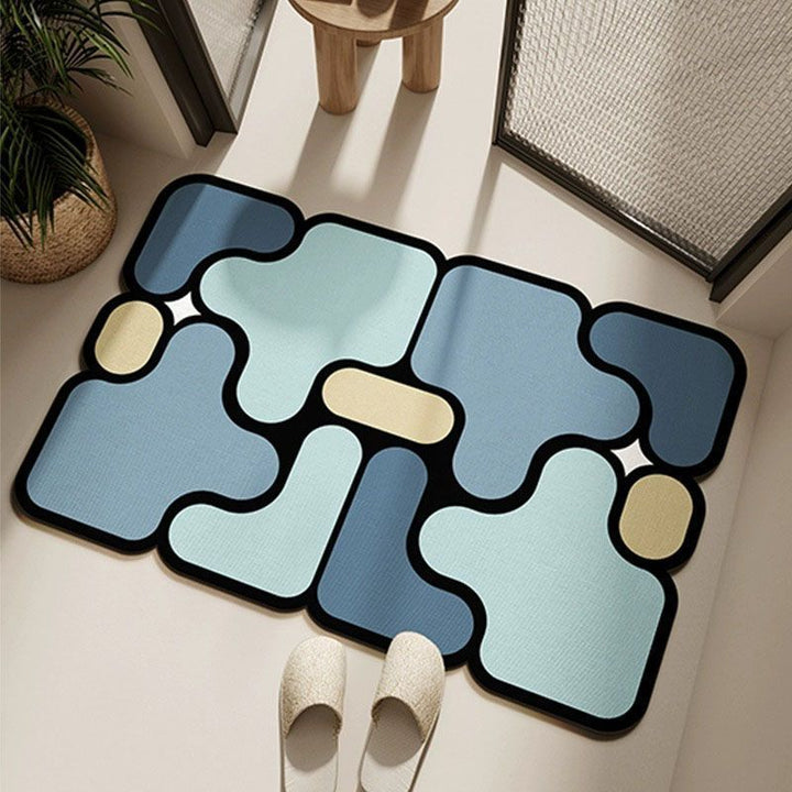 Abstract Patterned Area Rug