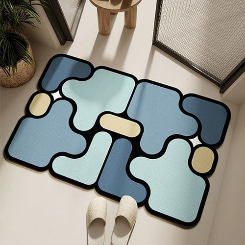 Abstract Patterned Area Rug