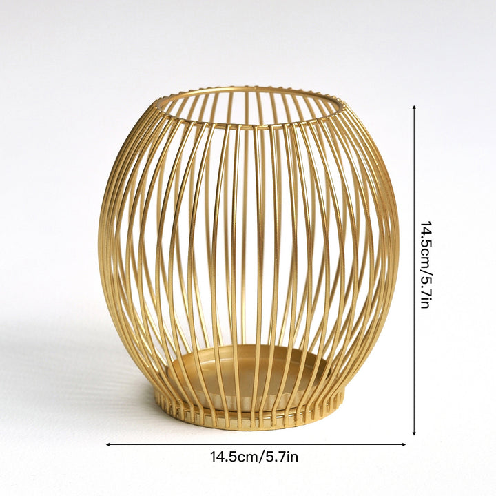 Decorative Metal Vase Bowlift