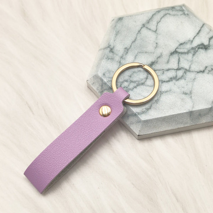 Unisex keychain made of high-quality artificial leather with stylish design Bowlift