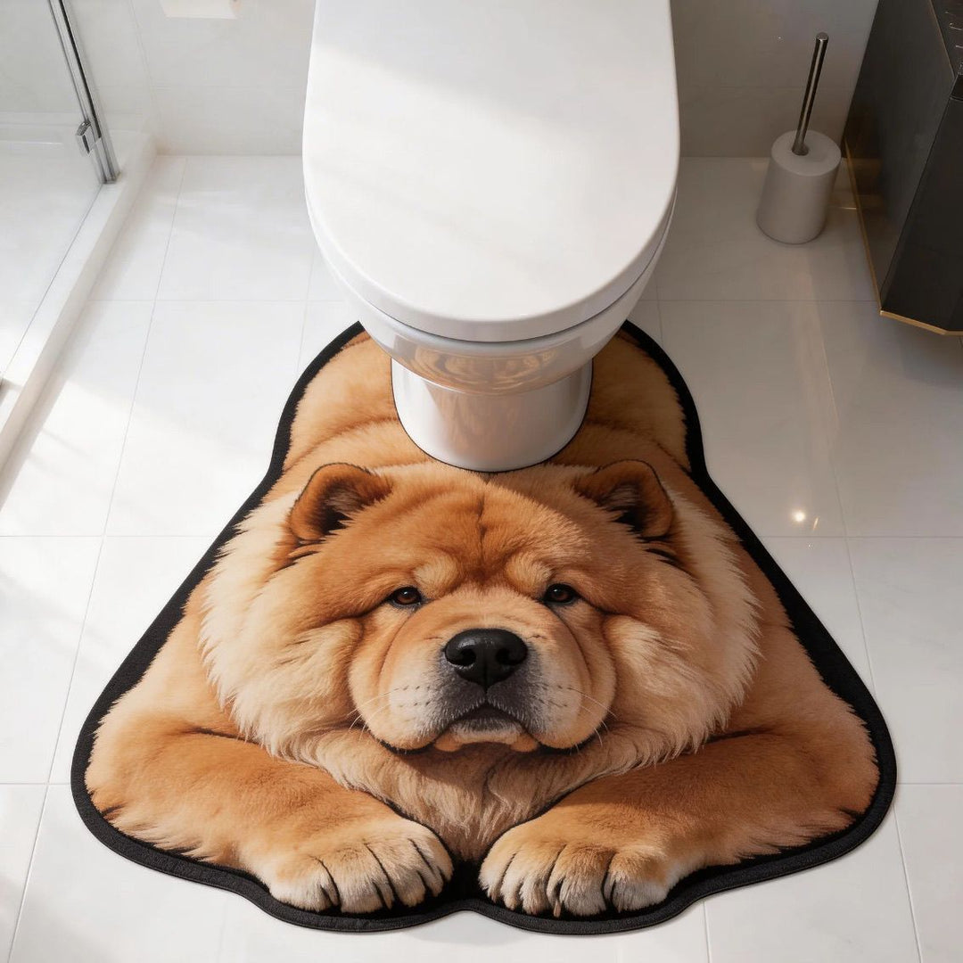 Poolbear Theme Decorative Bath Mat