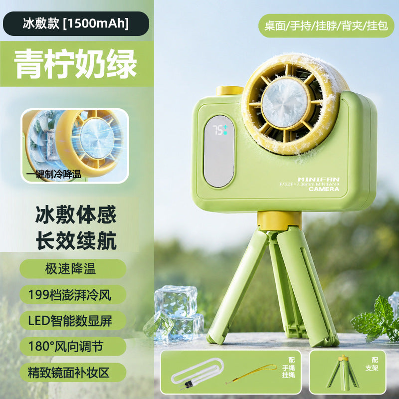 Unisex Portable Mini Fan with Intelligent Cooling System Bowlift