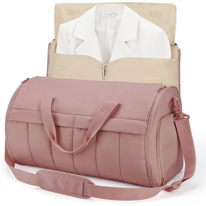 Stylish Travel Bag with Integrated Suit Compartment Bowlift