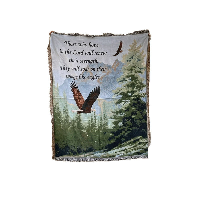 Inspirational Tapestry Throw Blanket