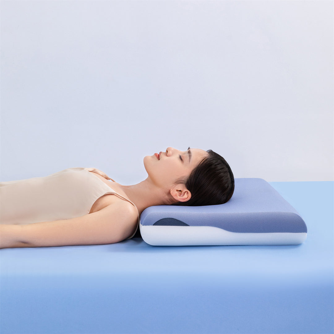 Orthopedic Sleeping Pillow With Ergonomic Contour Bowlift