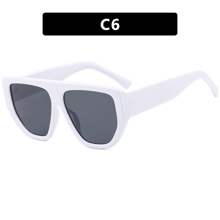 Women's fashionable oversized sunglasses with innovative Bowlift frame