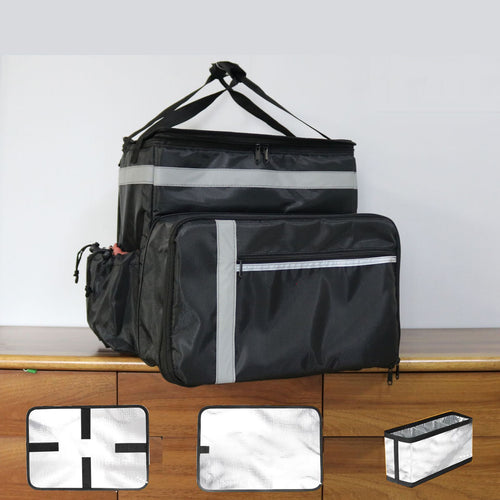 Women Multifunctional Insulated Transport Bag with Side Pockets Bowlift