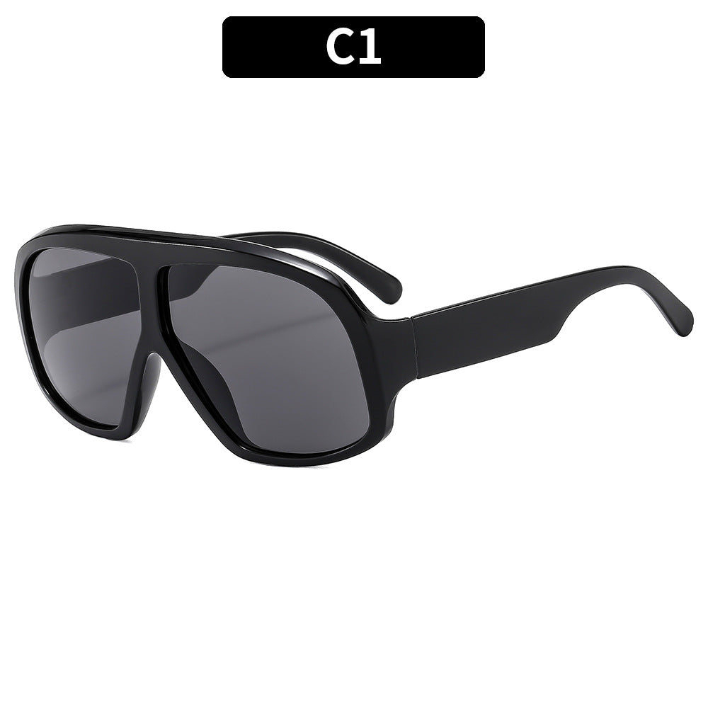 Modern Oversized Square Sunglasses