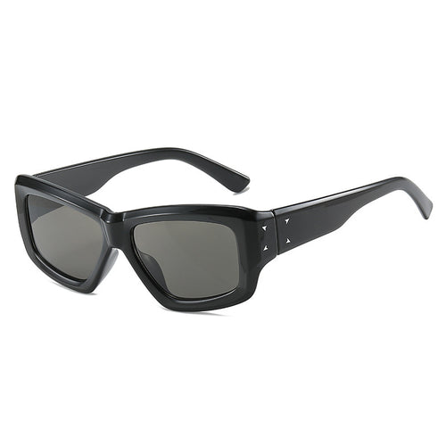 Fashion-Forward Oversized Angular Sunglasses Bowlift