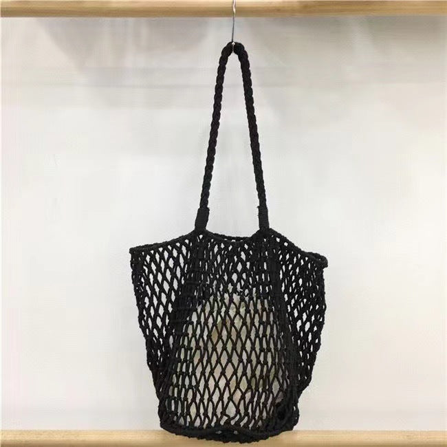 Hand-knotted shopping bag Bowlift