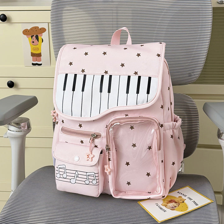 Musical-Themed School Backpack Bowlift