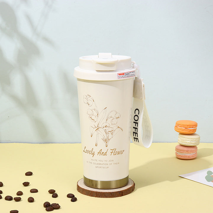 Ladies elegant and insulated to-go drinking cup Bowlift