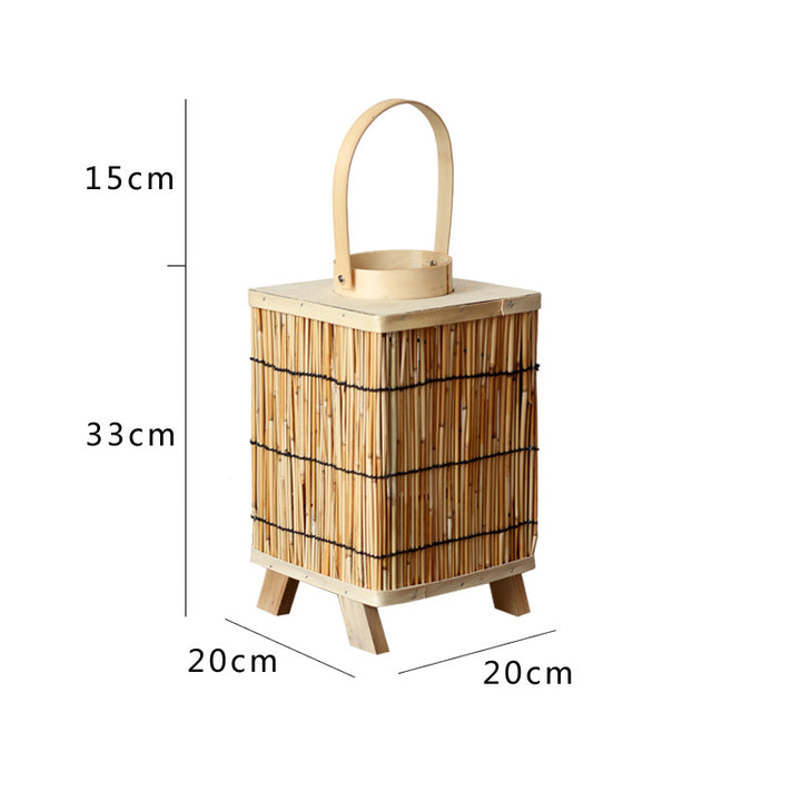 Artificial Rattan Lantern Bowlift