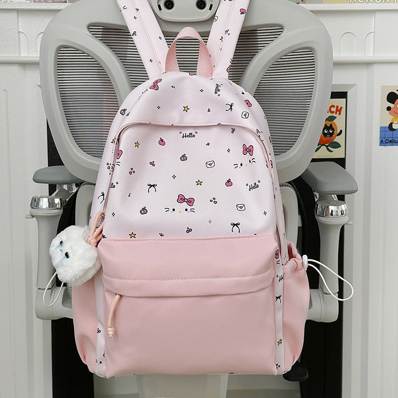 Cute Bunny-Themed Backpack
