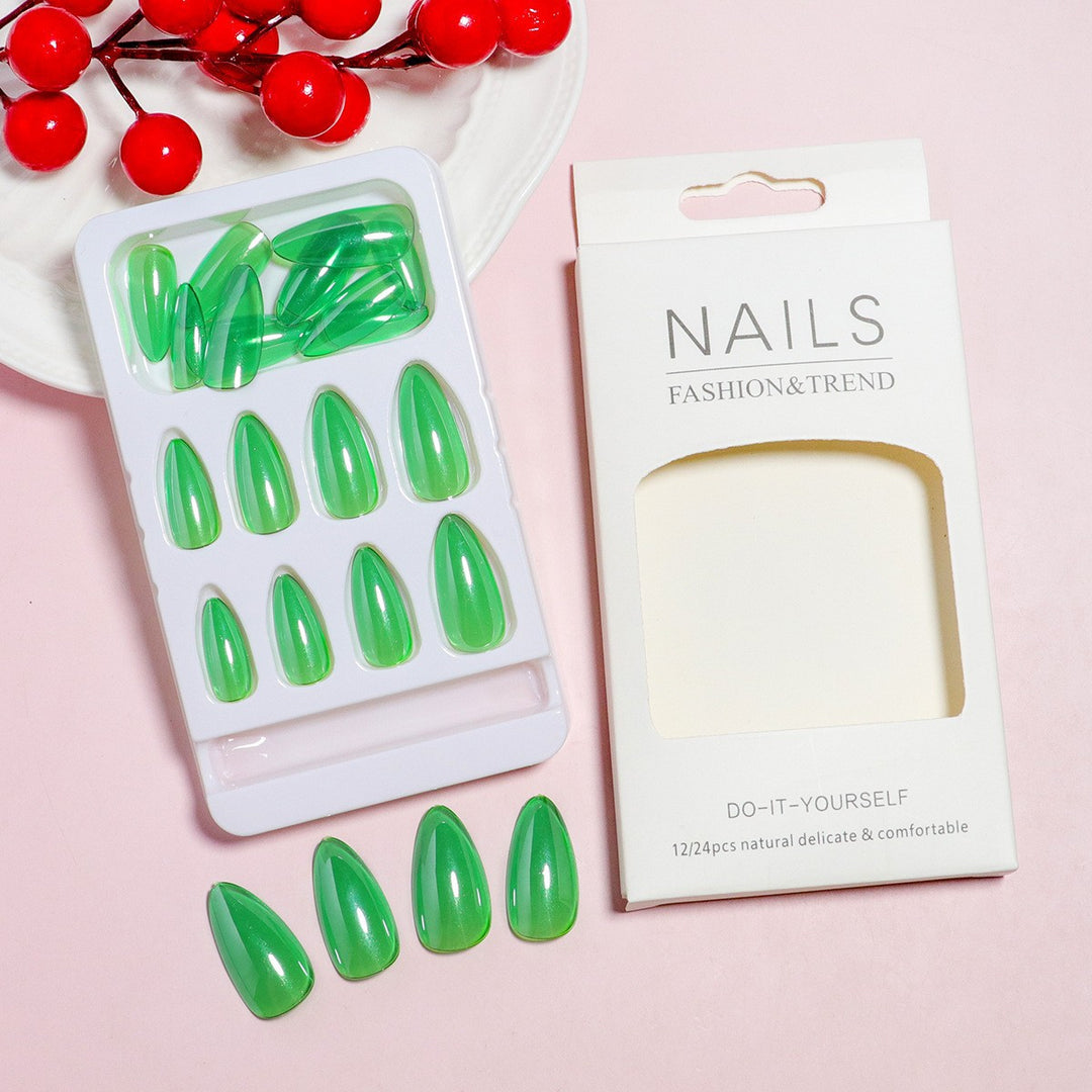 Glossy Faux Nail Set Bowlift