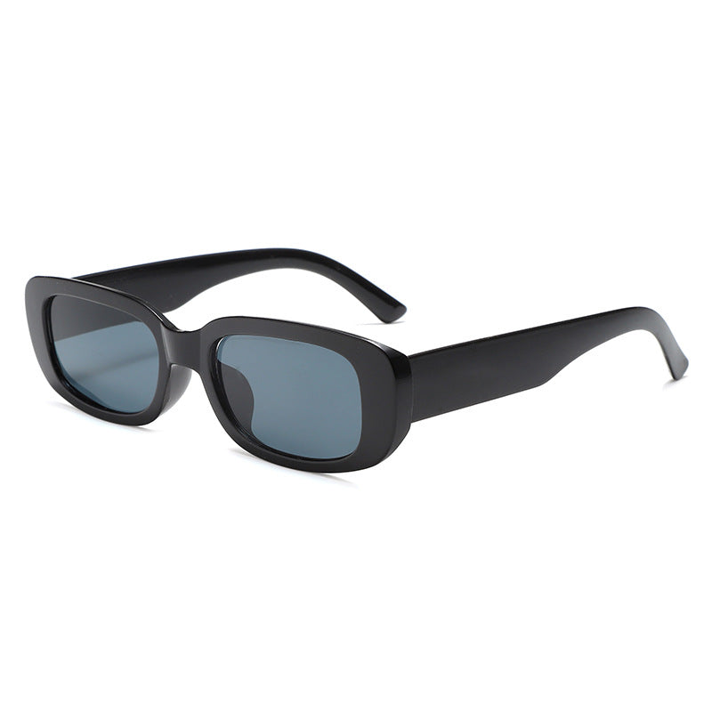 Women's fashionable rectangular sunglasses with adjustable nose pads Bowlift