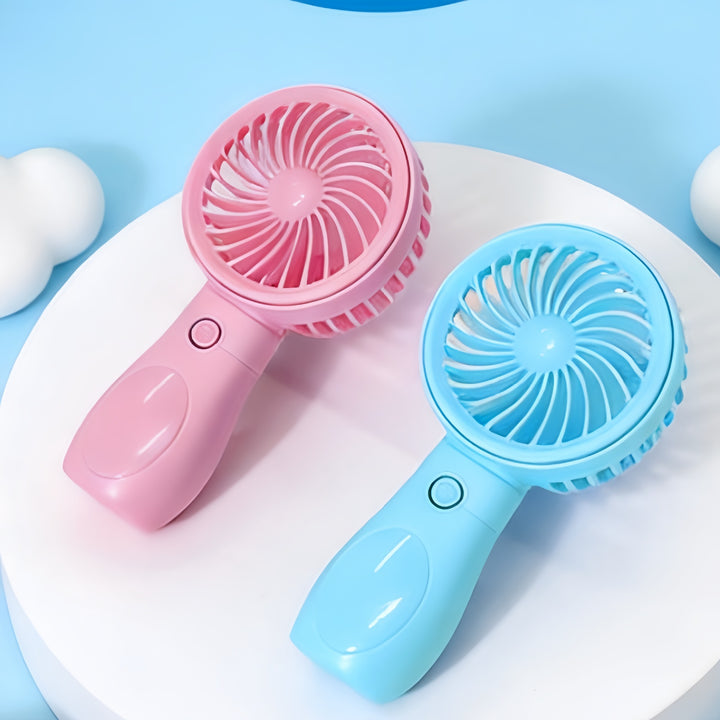 Ladies Portable Mini Hand Fan with Rechargeable USB Connection Bowlift