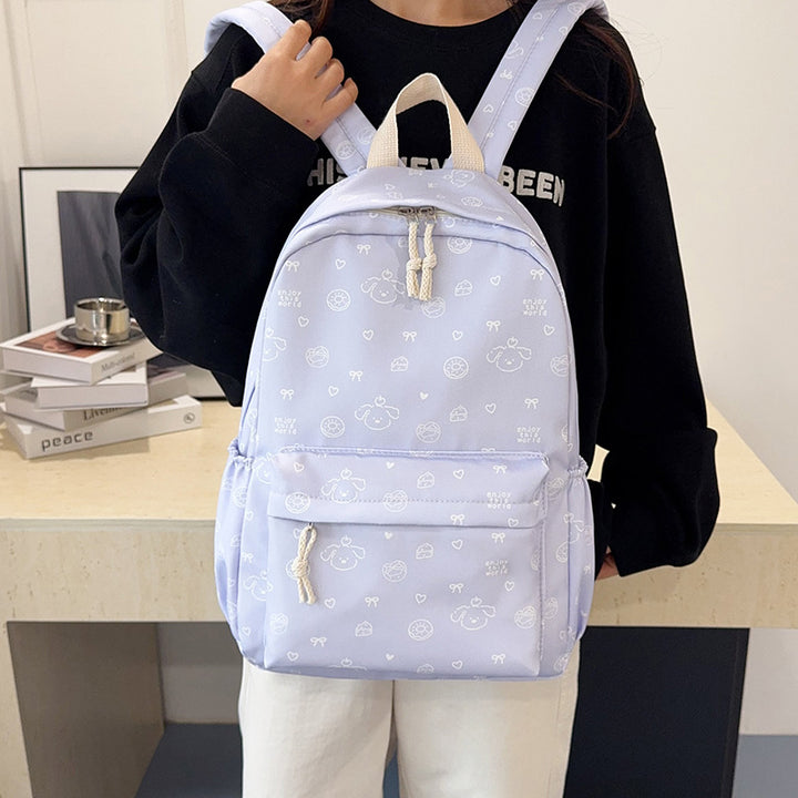 Backpack with Cute Animal Motifs and Practical Compartments Bowlift