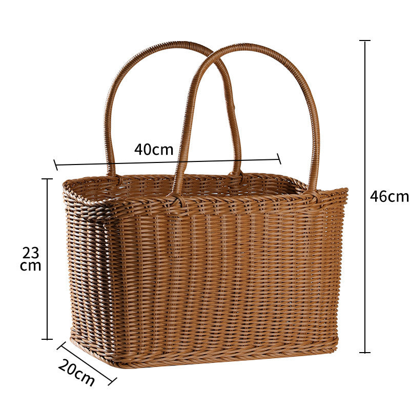 Woven Storage Basket Bowlift