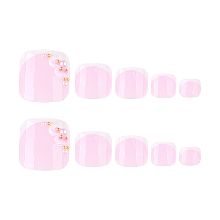 Decorative Toenail Art Bowlift