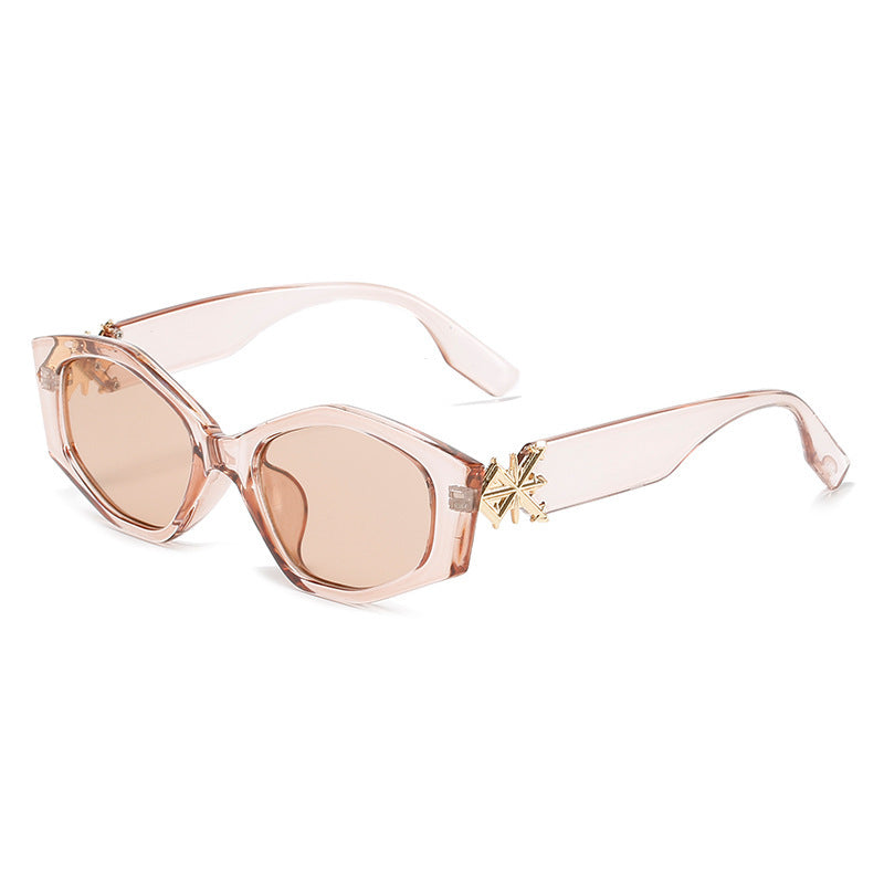 Statement Hexagonal Frame Sunglasses Bowlift 1787812354