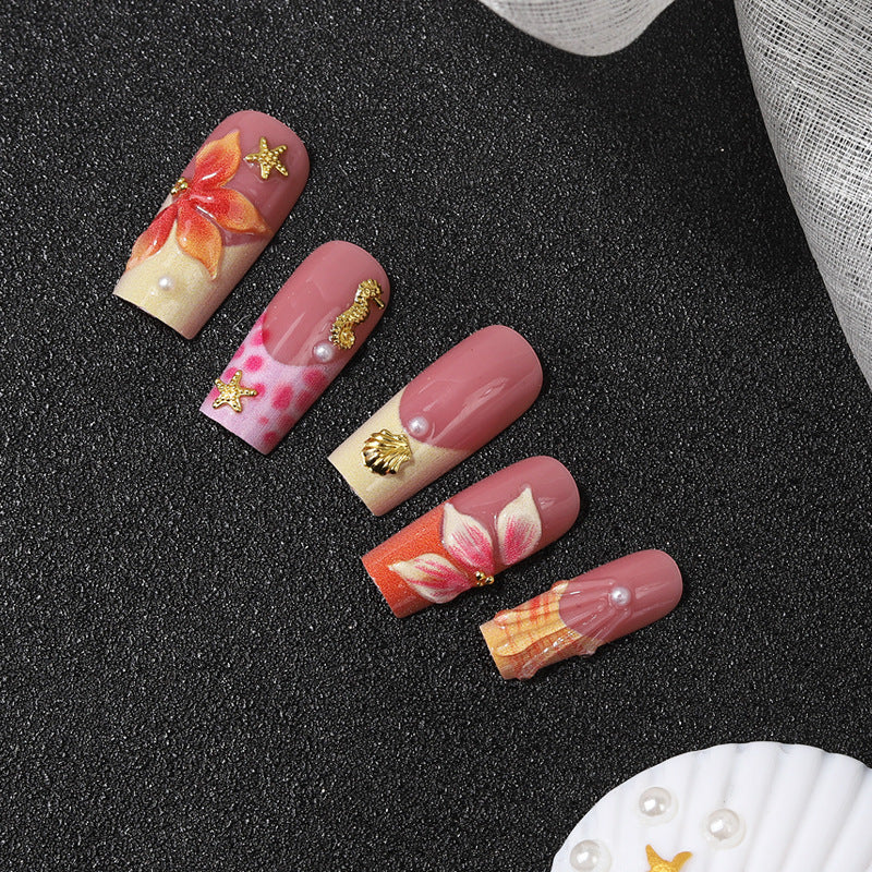 Premium Decorative Nail Tips Kit Bowlift