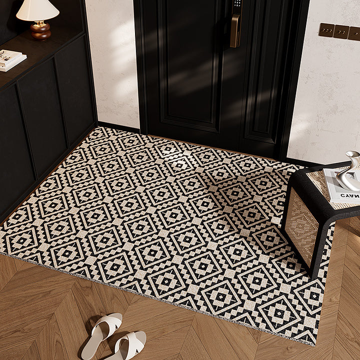 Geometric Patterned Indoor Entrance Mat