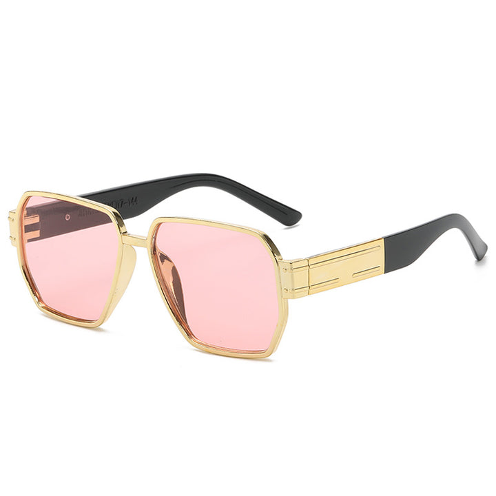 Women's modern oversized sunglasses with asymmetric frame Bowlift
