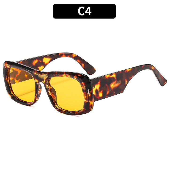 Bold Square Frame Sunglasses