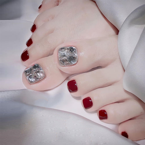 Premium Decorative Gel Toe Nail Art Set Bowlift