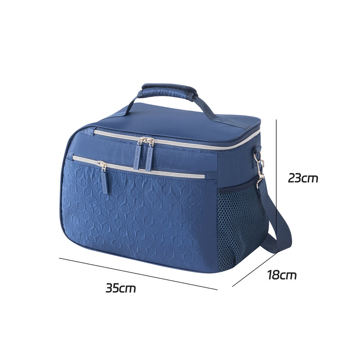Cooling and transport bag with versatile interior layout Bowlift