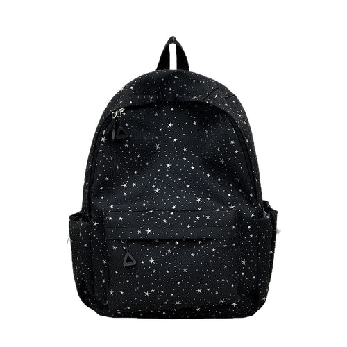 Star Patterned Everyday Backpack Bowlift